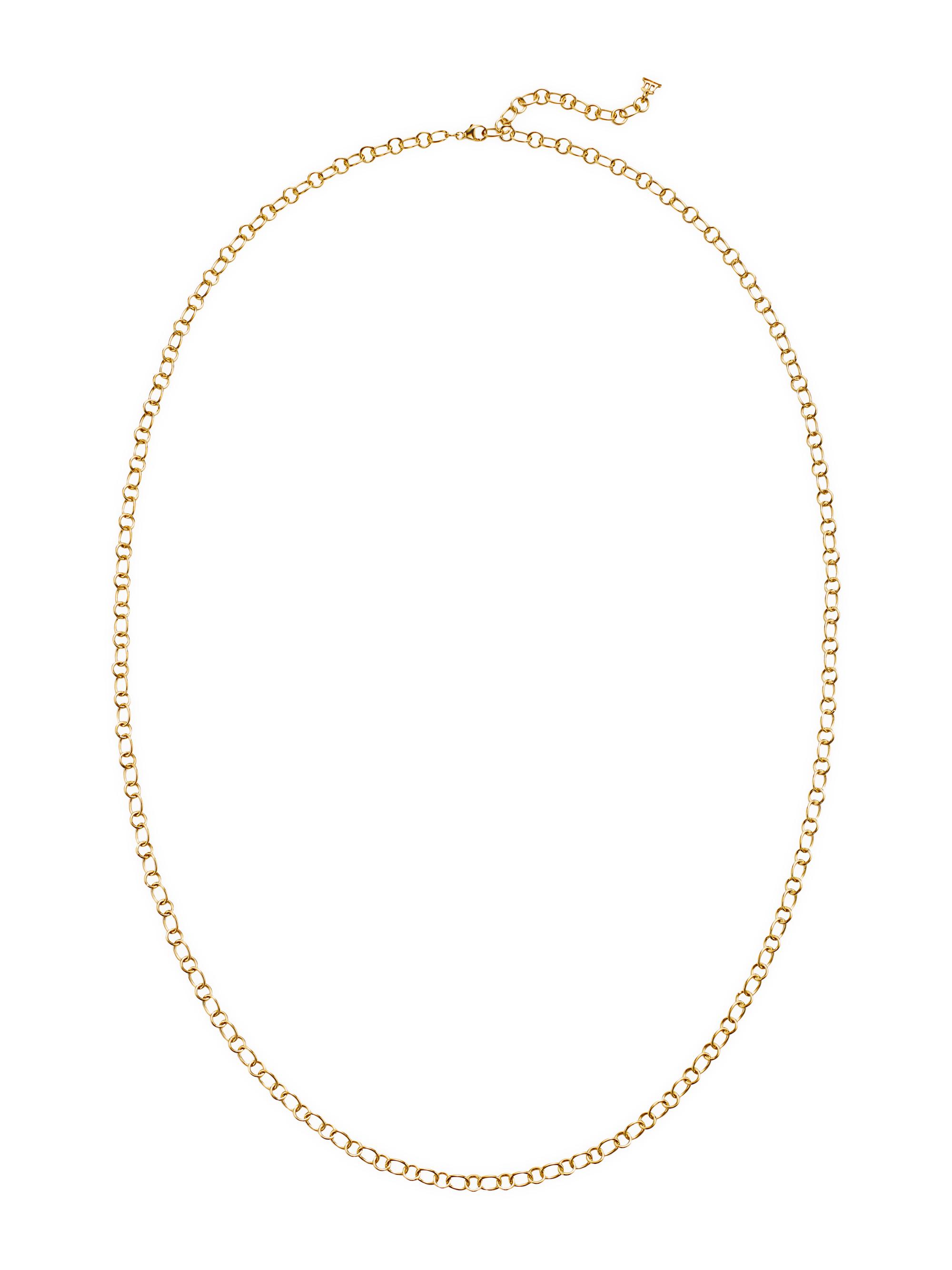 Temple St. Clair Women's Florence86 18K Yellow Gold Ribbon Necklace Chain - Gold