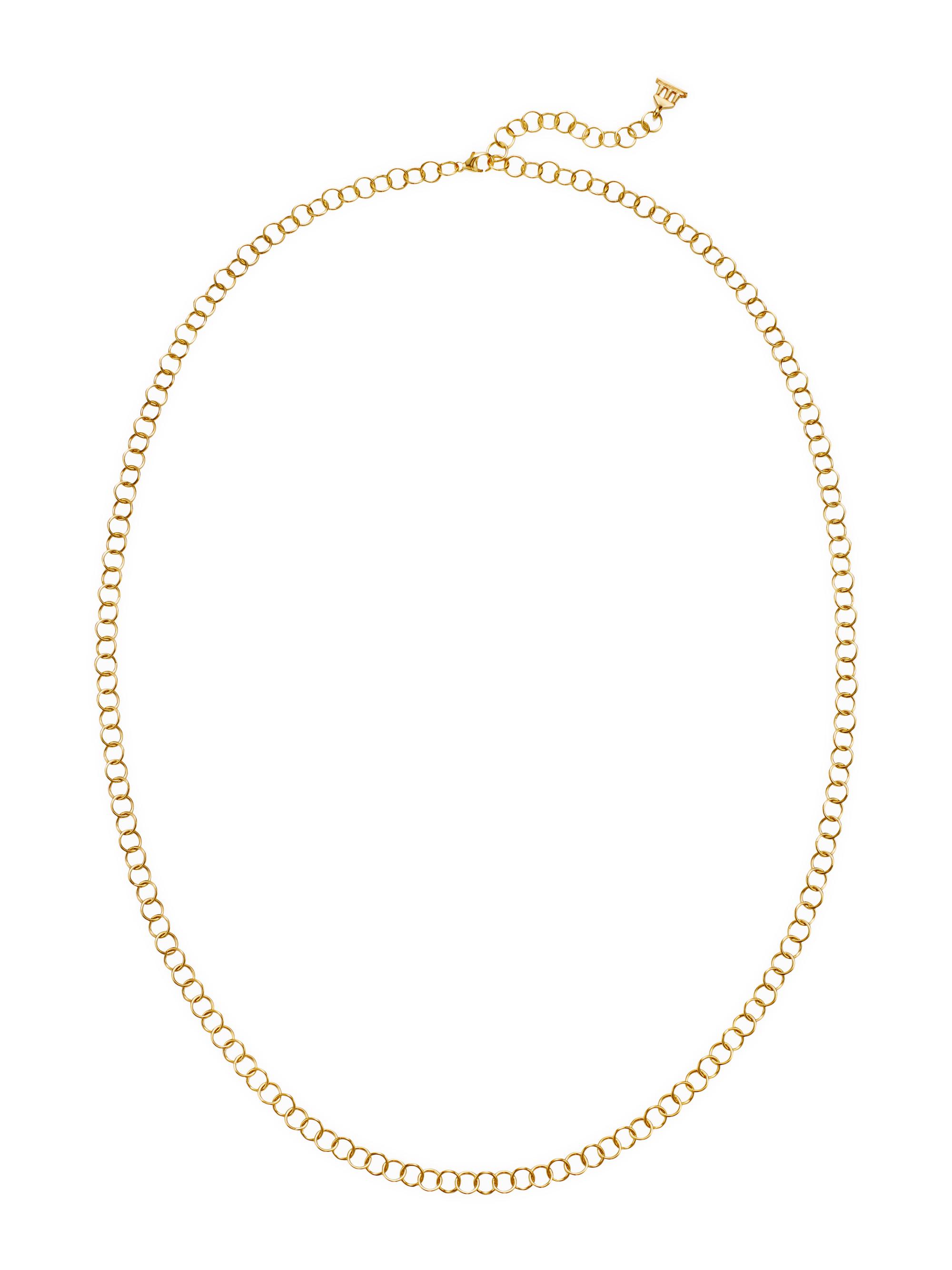 Temple St. Clair Women's Florence86 18K Yellow Gold Round Link Necklace Chain - Yellow Gold