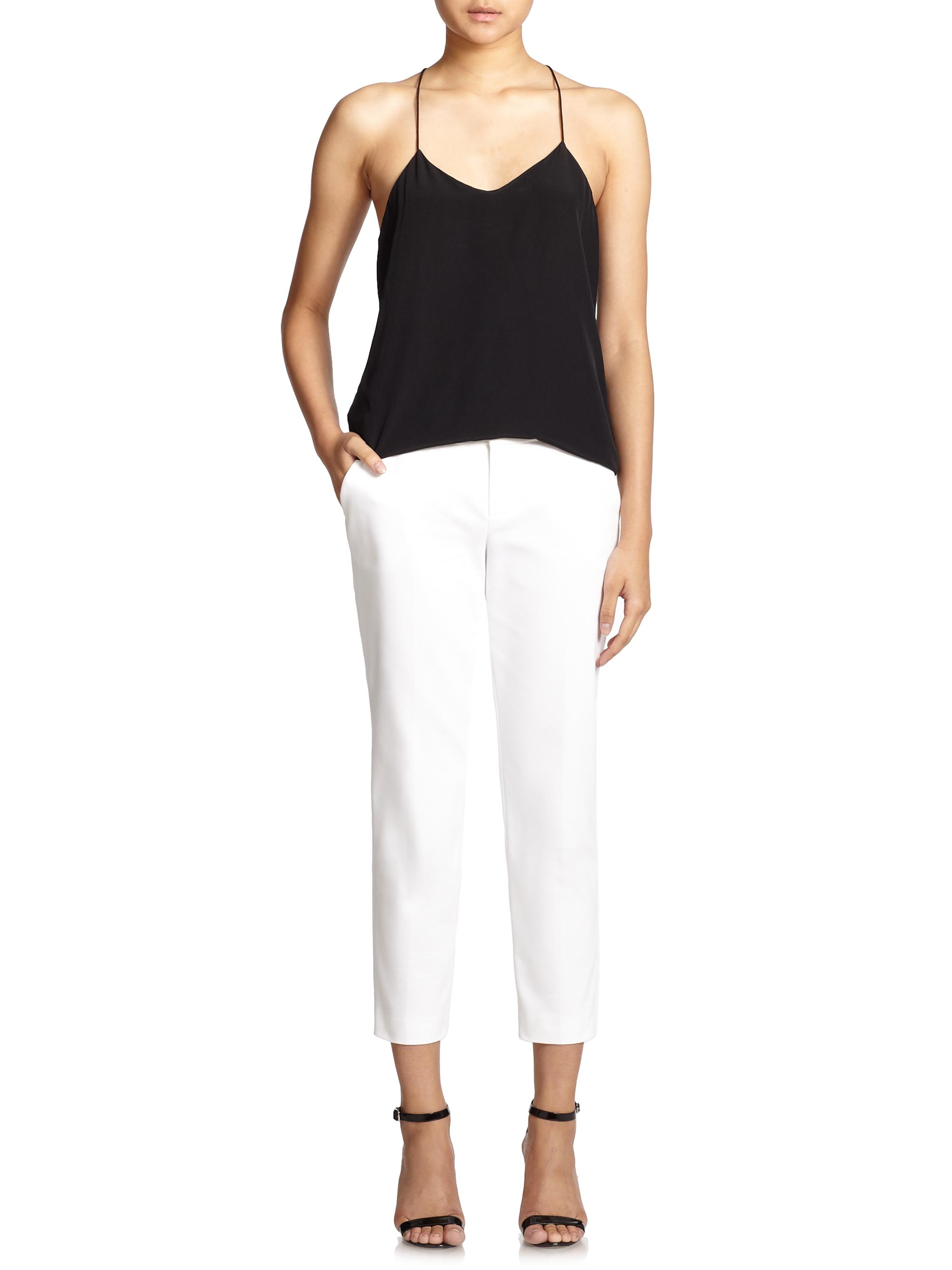 Alice + Olivia Stacey Slim Pants | Saks Fifth Avenue