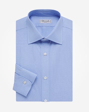 saks men's dress shirts Saks Fifth Avenue Men's COLLECTION Solid Cotton Dress Shirt - White