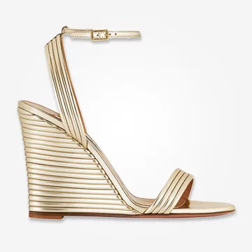 Women s Gold Designer Wedges Saks Fifth Avenue