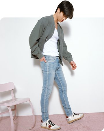 Ombre Stud Short-Sleeve T-shirt
