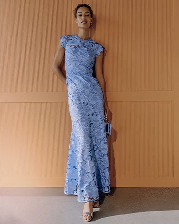 Women's Blue Designer Evening Gowns | Saks Fifth Avenue