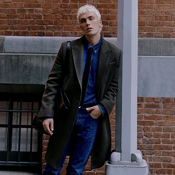 Men's Saks Fifth Avenue Designer Peacoats, Overcoats