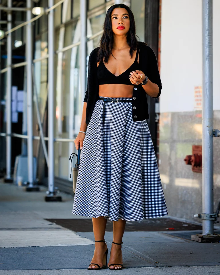6 Midi Skirt Outfit Ideas Saks Fifth Ave