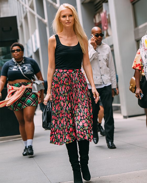 Midi skirt outfits for sale outlet
