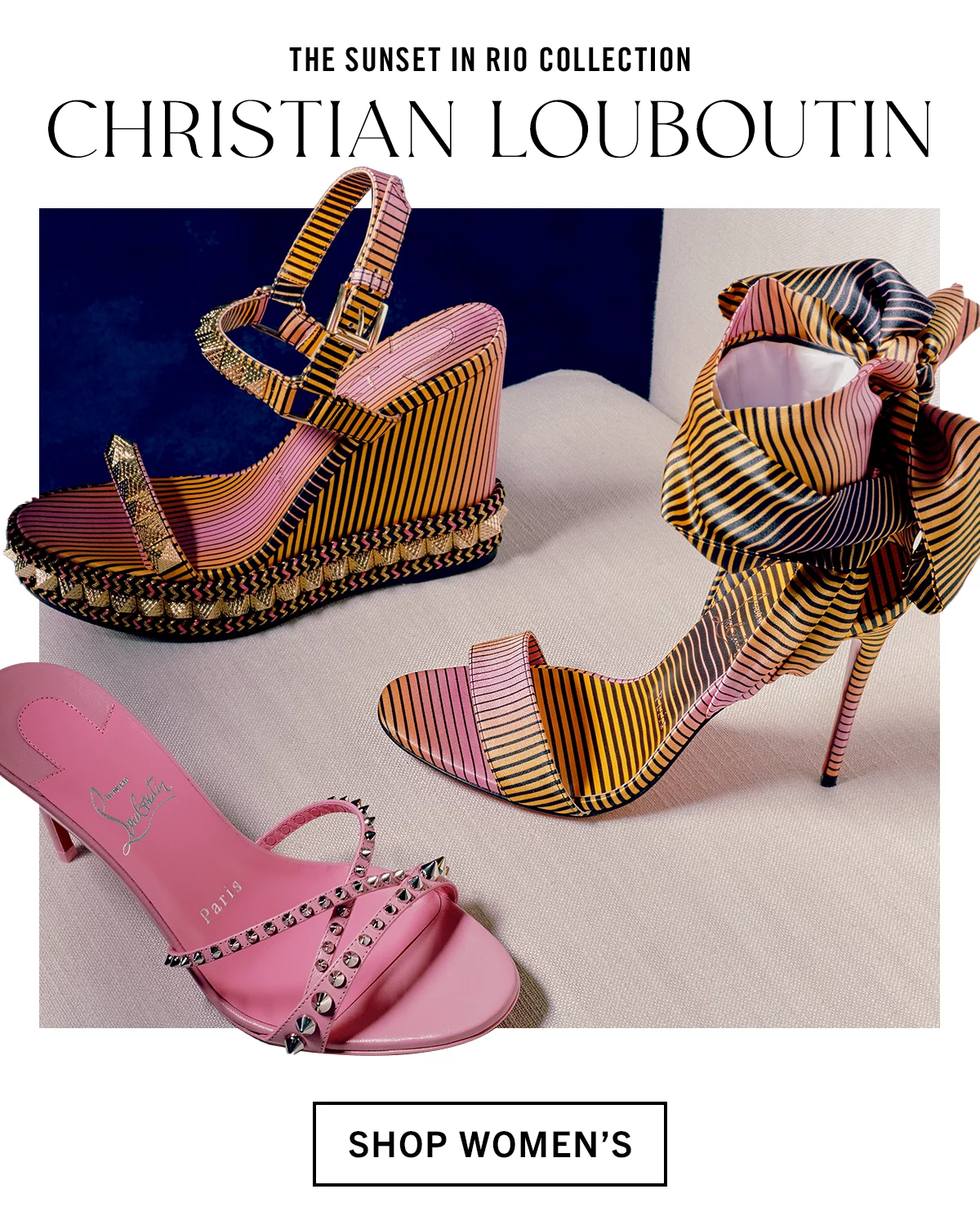 Saks louboutin sale clearance