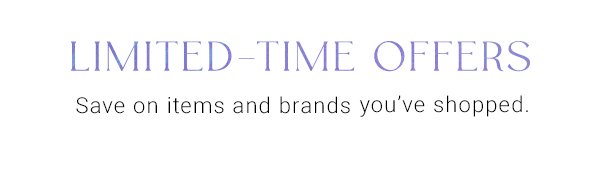 Limited-Time Offers