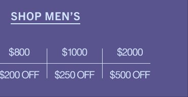 Shop Mens