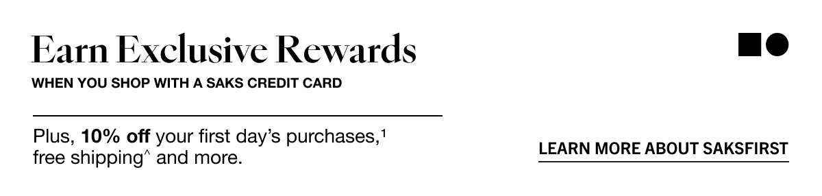 Apply for a SaksFirst Credit Card