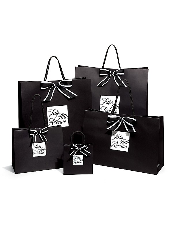 Authentic Saks 5th Avenue Paper Shopping Bag - multiple sizes available